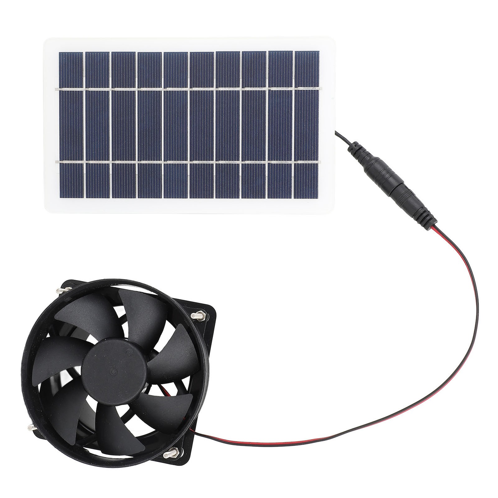Portable 10W Solar Panel Powered Fan Kit For Outdoor Activities Popular