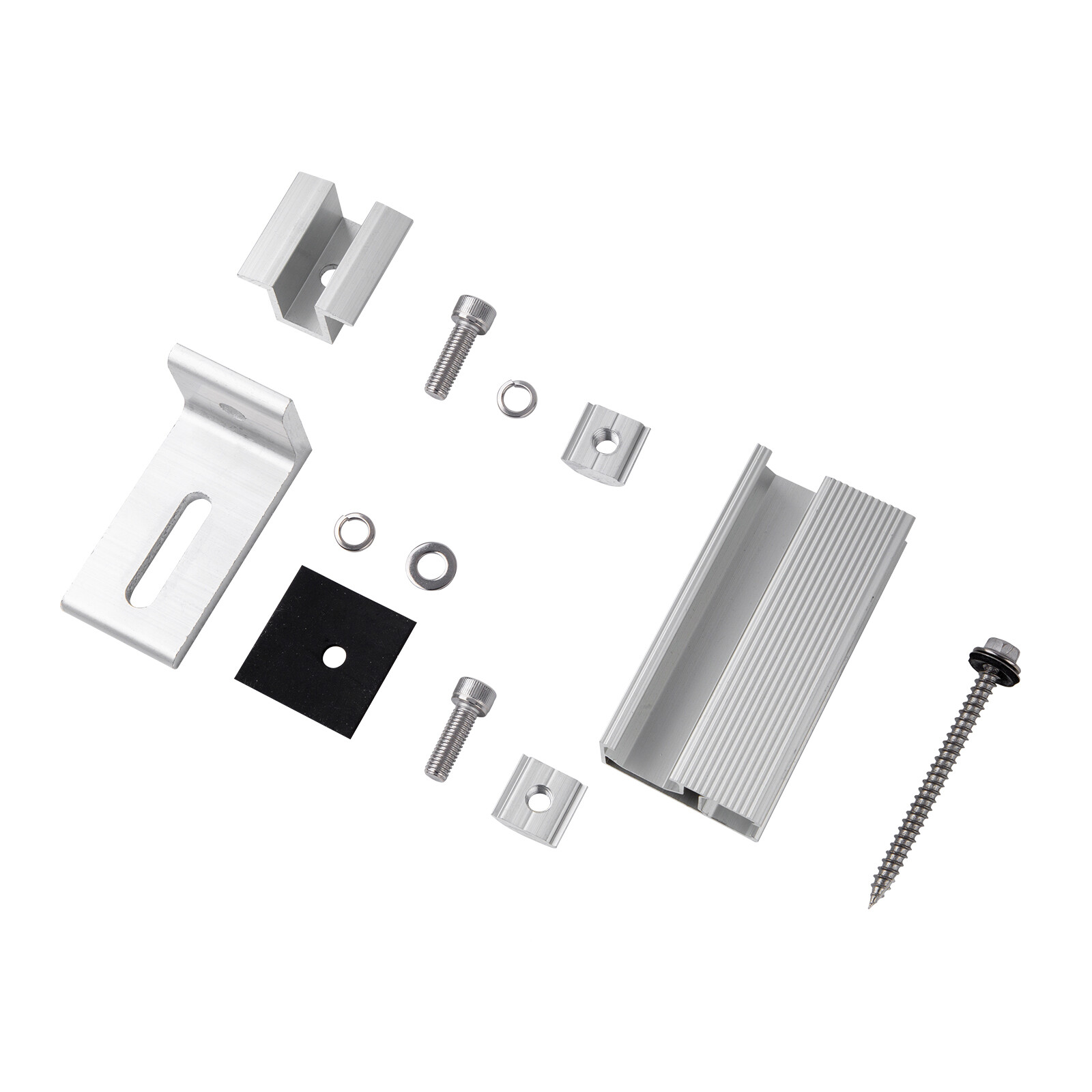 Solar Panel Mounting Brackets Kit Adjustable Roof System for 1-4PCS Solar Panels
