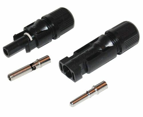 Waterproof 10/20/50/100 Pairs Male Female Wire Cable Connector Set Solar Panel
