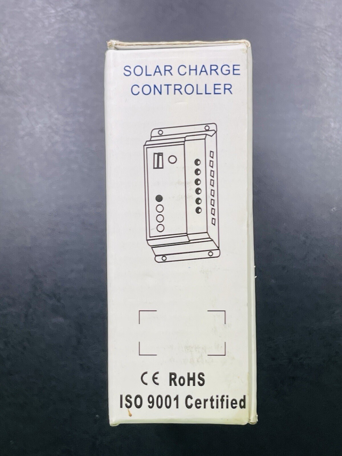 Solar Charge Controller 12/24V CE RoHS ISO 9001 Certified PWM Panel Battery Regu