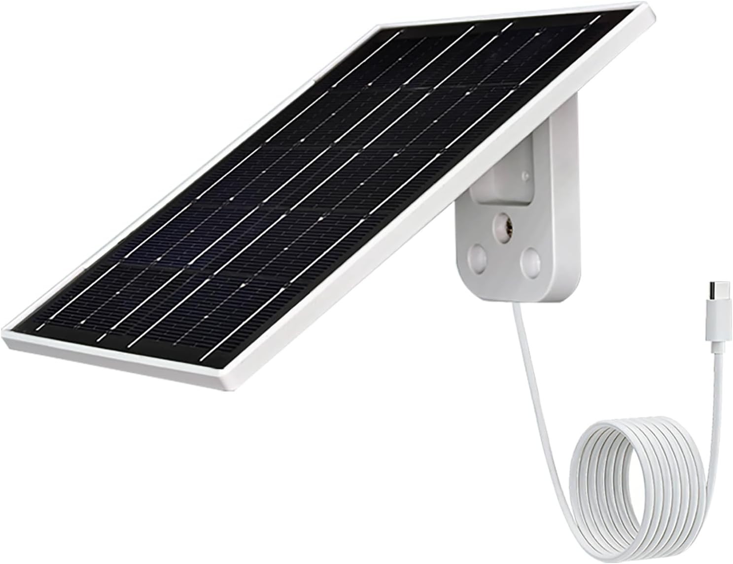 3W USB-C Eco-Friendly Solar Panel for Outdoor Security Cameras – Waterproof