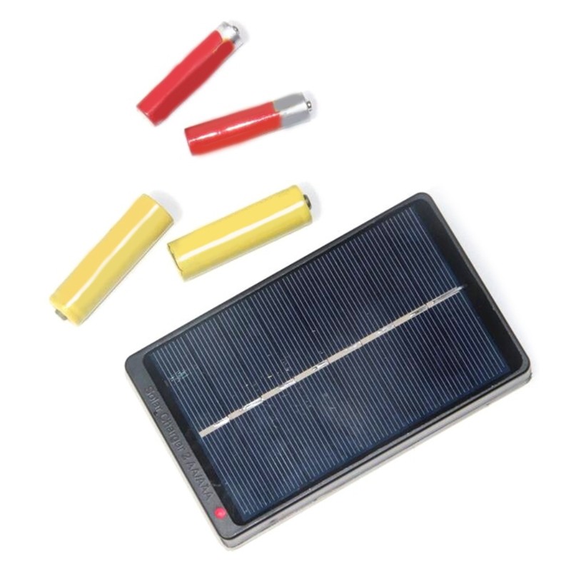 Solar Panel, 1W, 4V,Solar Panel, Battery Charger Fit for AA / AAA Batteries