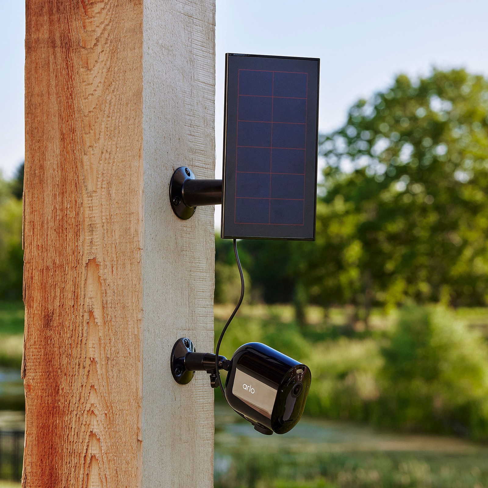 Arlo Solar Panel Charger Black – (VMA5600)