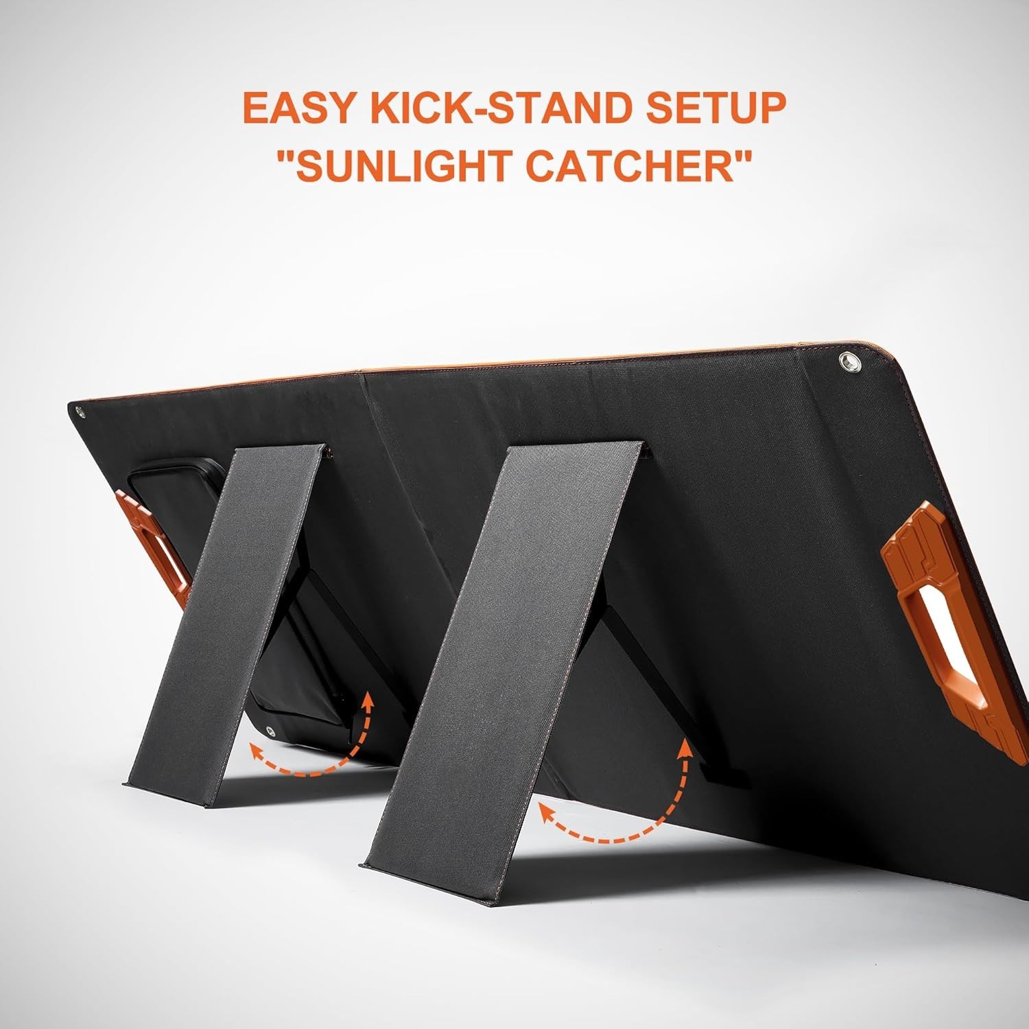 High-Efficiency 100W Portable Solar Charger – Ideal for Home Backup & Travel