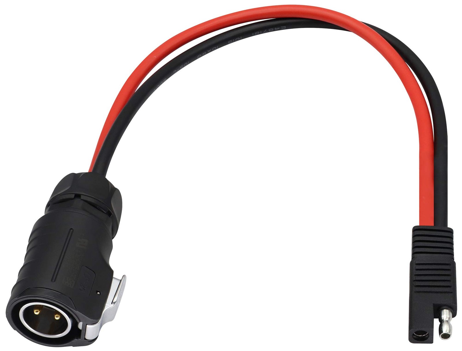 2 Pin Power Industrial Circular Connector to SAE Cable for Solar Panel Suitca…