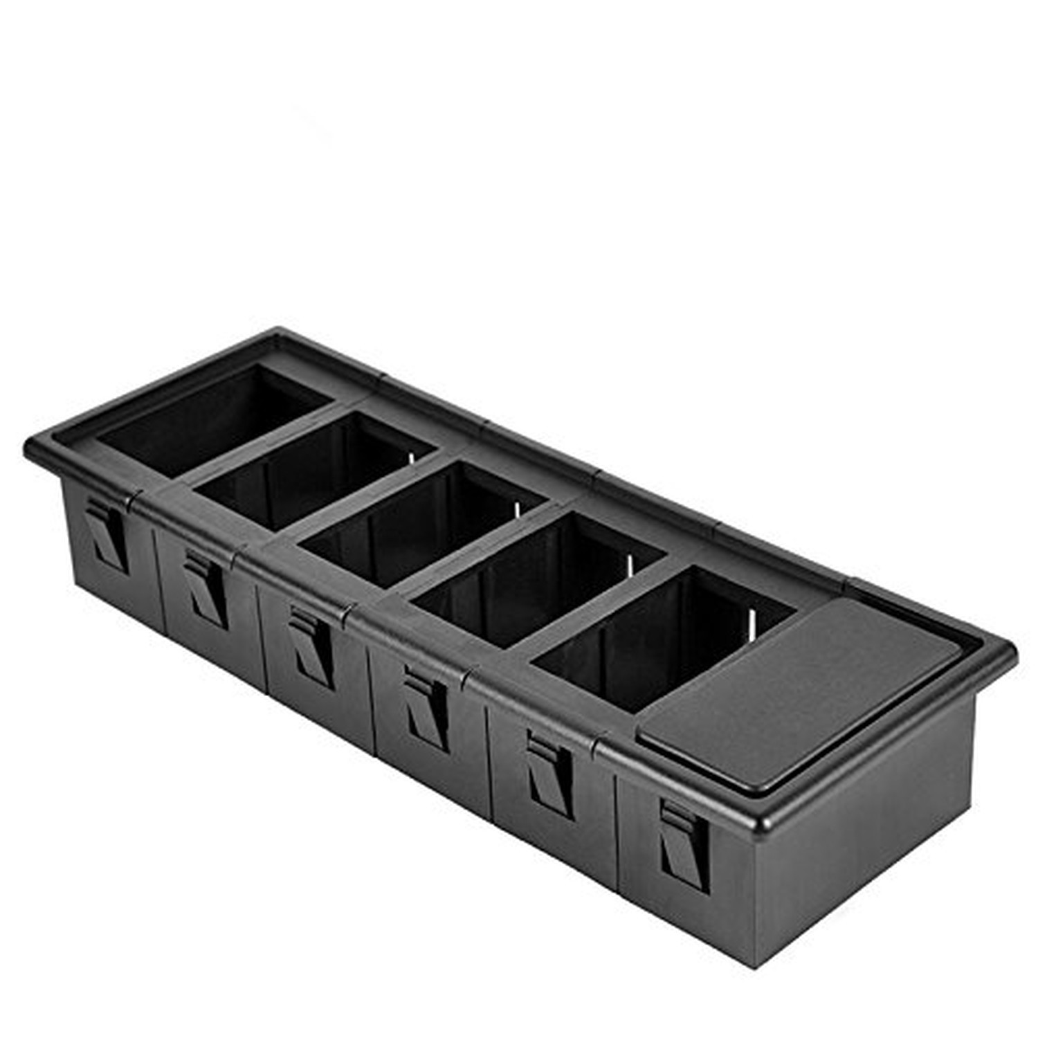 Rocker Switch Panel Switch Holder Housing Kit – Black Plastic Pack of 6