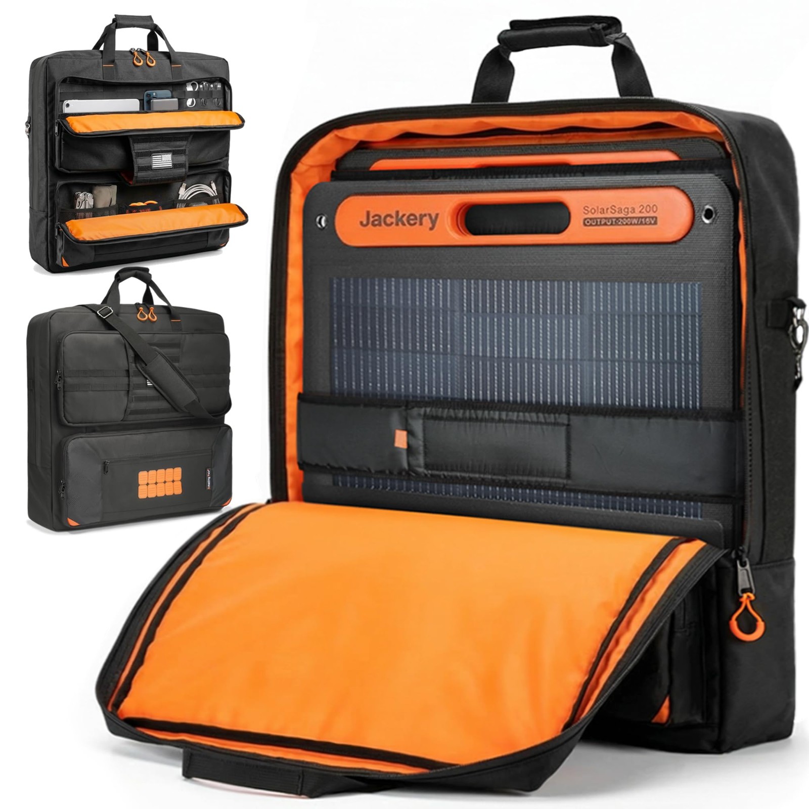 Solar Panel Carrying Bag for 2 Panels, Water-Resistant Storage, 4-in-1 Kit, Prec