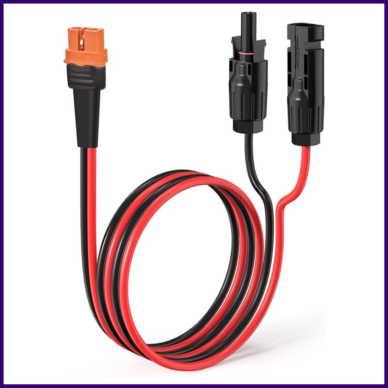 10AWG 2FT Solar to Xt60I Cable 2 10 25 35 50 75 100FT Solar Connector to Xt60I