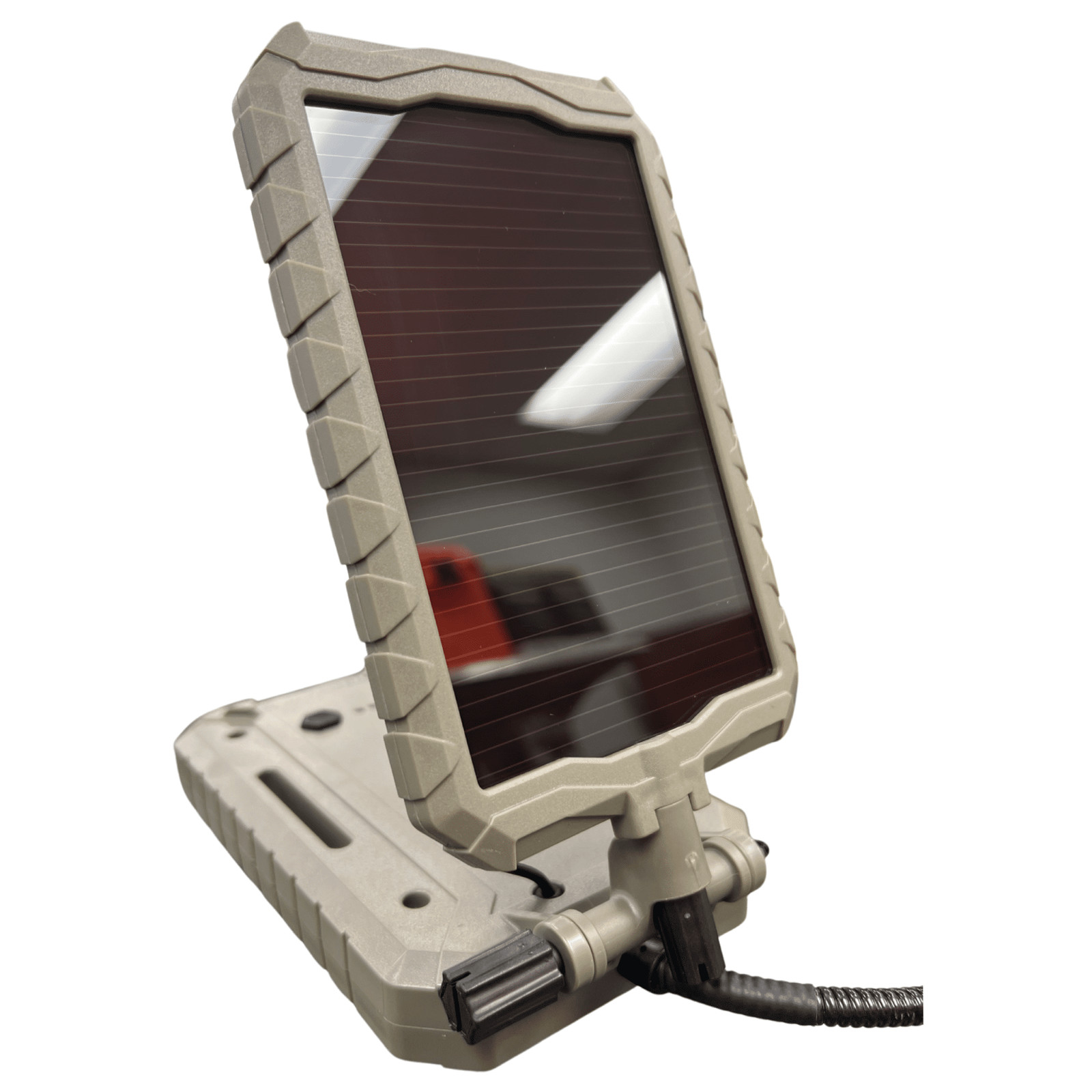 Durable Sol-Pak Solar Battery Pack 12V Solar Power Panel Rechargeable Battery