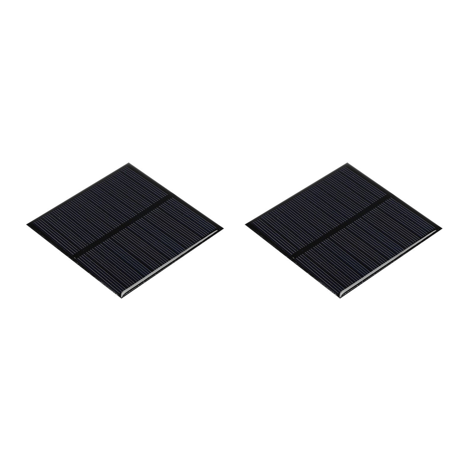 2Pack Mini Solar Panel Cell 6V 150mA 0.75W 80mm x 80mm