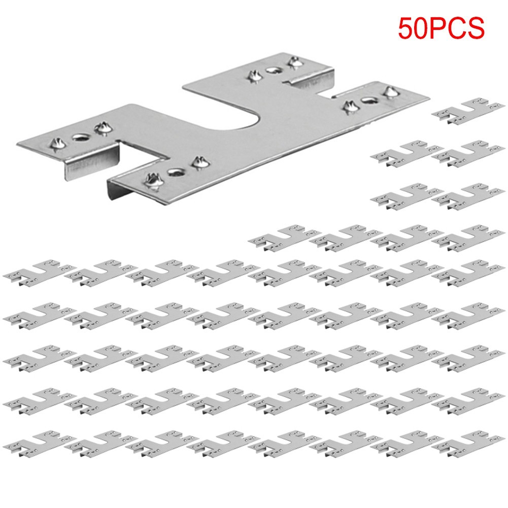Solar Energy Grounding Clip Washers 50/100PCS Stainless Steel Conductive Sheets