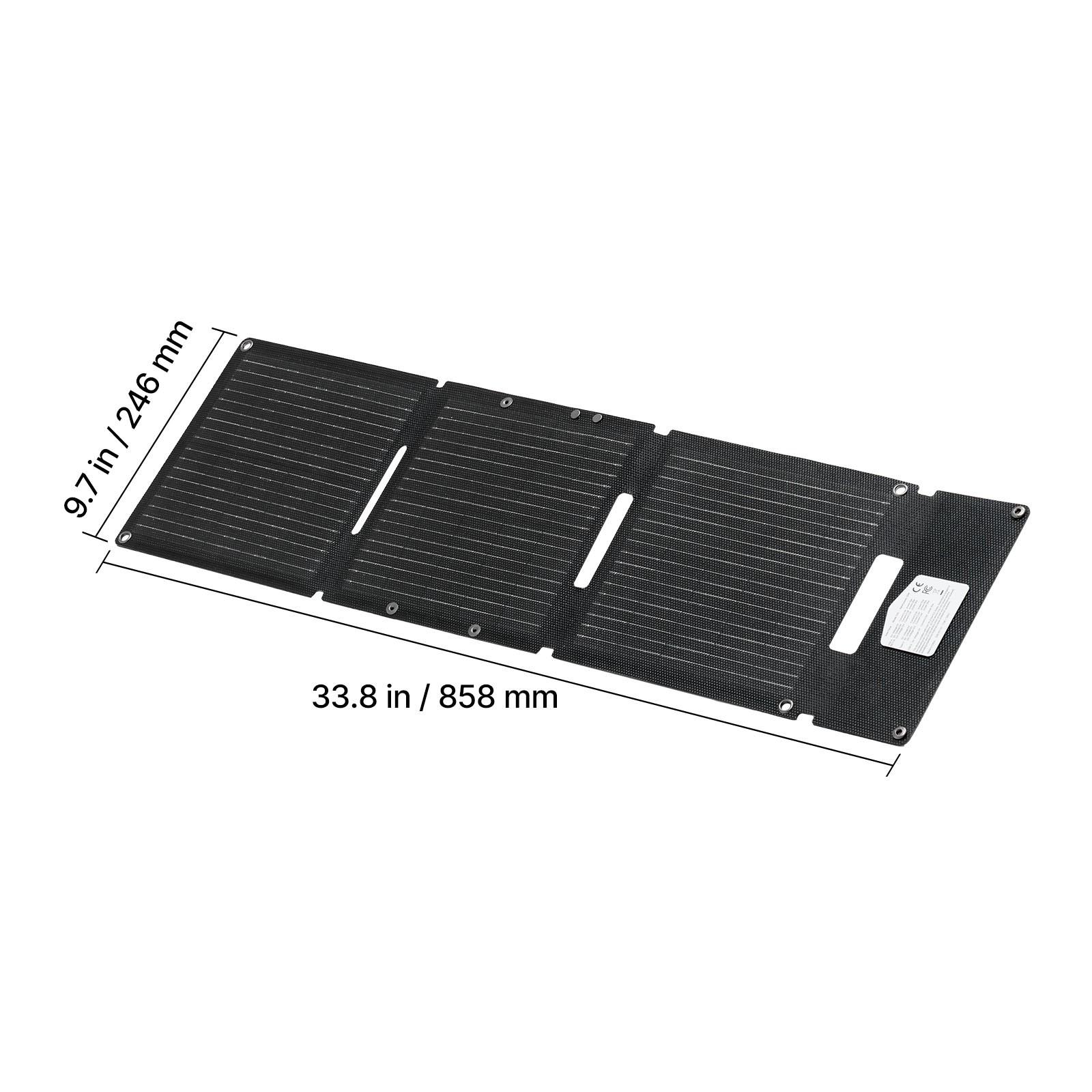 Uimoso 30W Portable Foldable Solar Panel Charger with Monocrystalline Design
