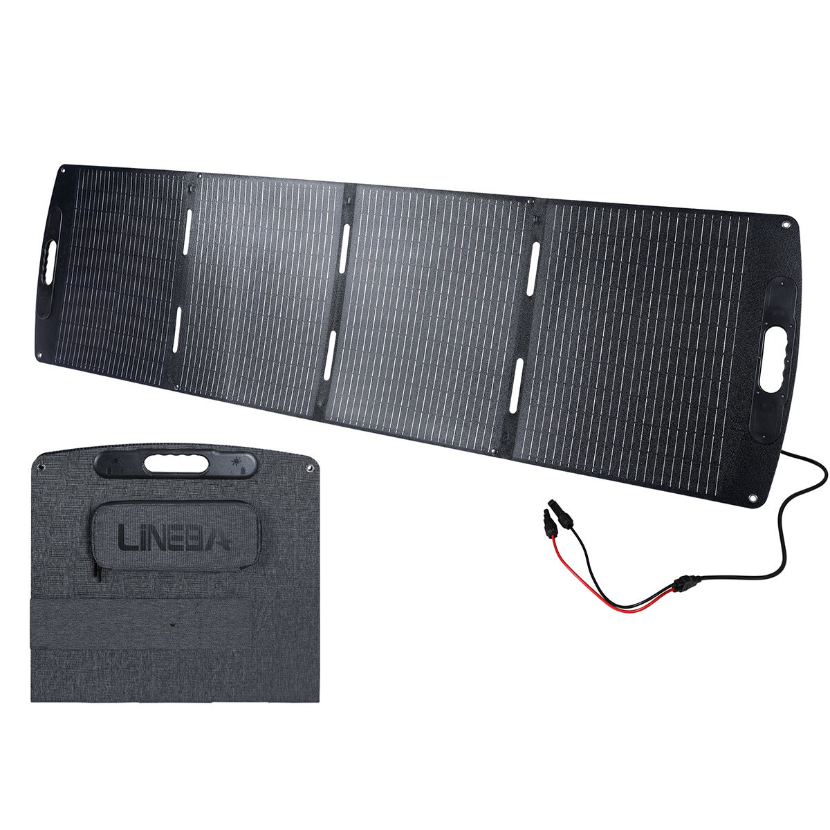 200W Portable Solar Panel Kit for Power Station RV Home Car IP66 Certified New