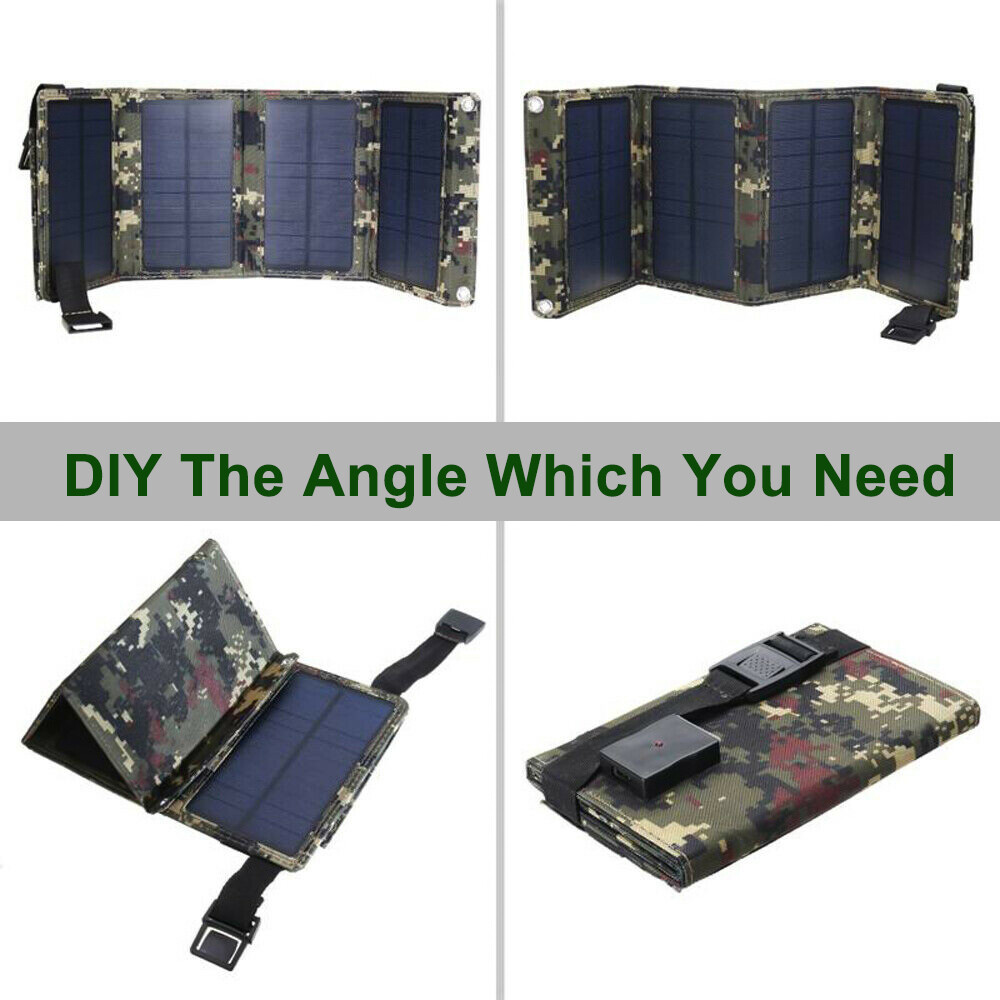 Solar Panel Charger – Weatherproof, RV Travel & Outdoor Gear Energy Supply