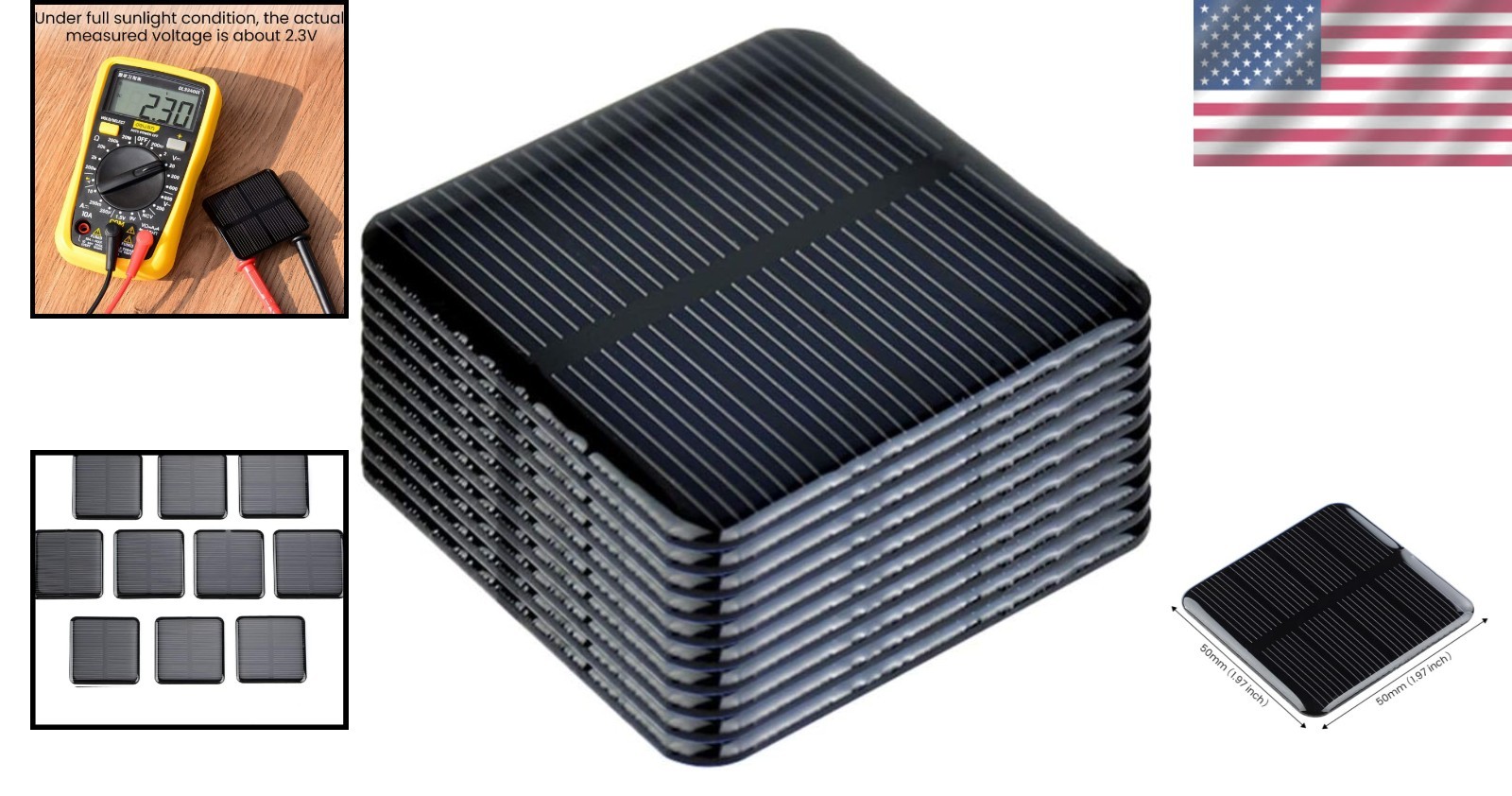 Ultimate 10pcs Solar Cells Set – High Conversion Efficiency for Solar DIY Builds