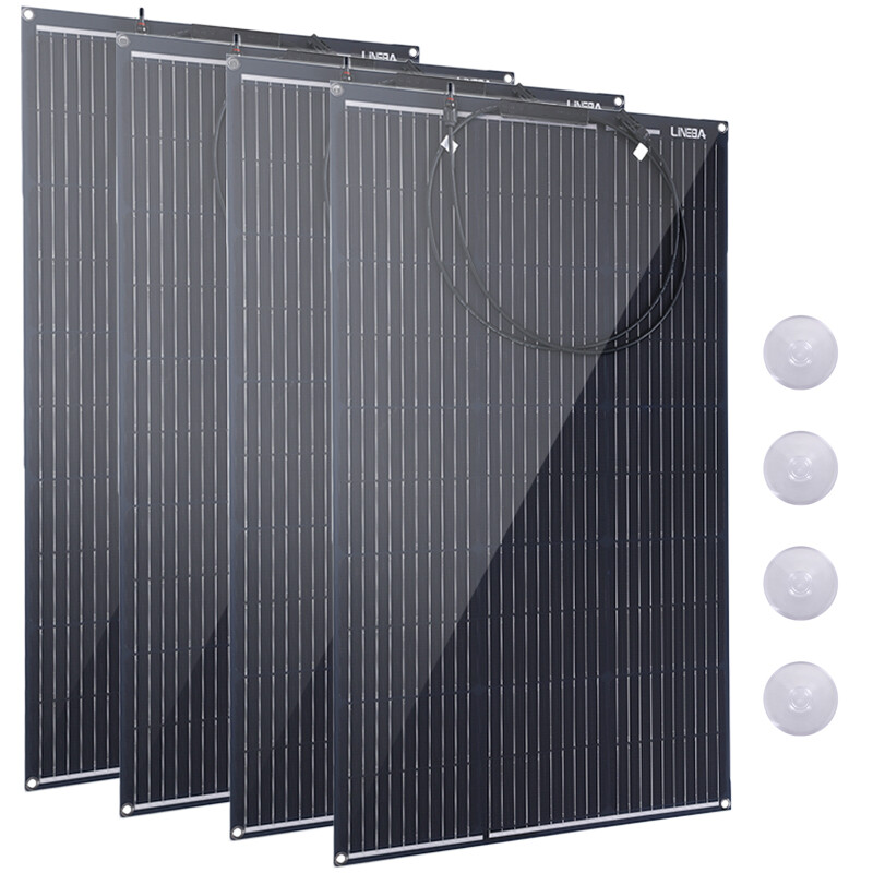 400W Mono Solar Panel Kit 12V Battery Charger w/ Controller Caravan Car Boat RV