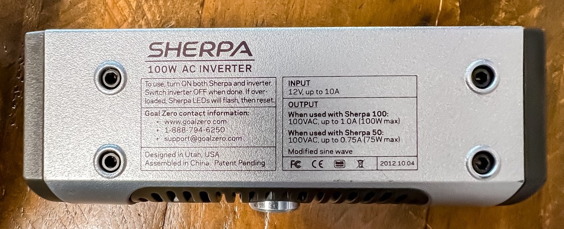 goal zero sherpa 50