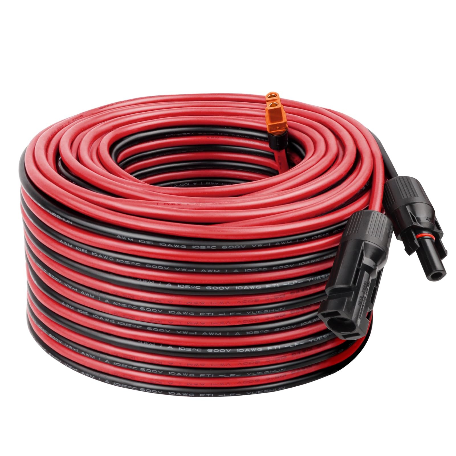 MOOKEERF Solar to XT60i Cable 75FT Extension Adapter