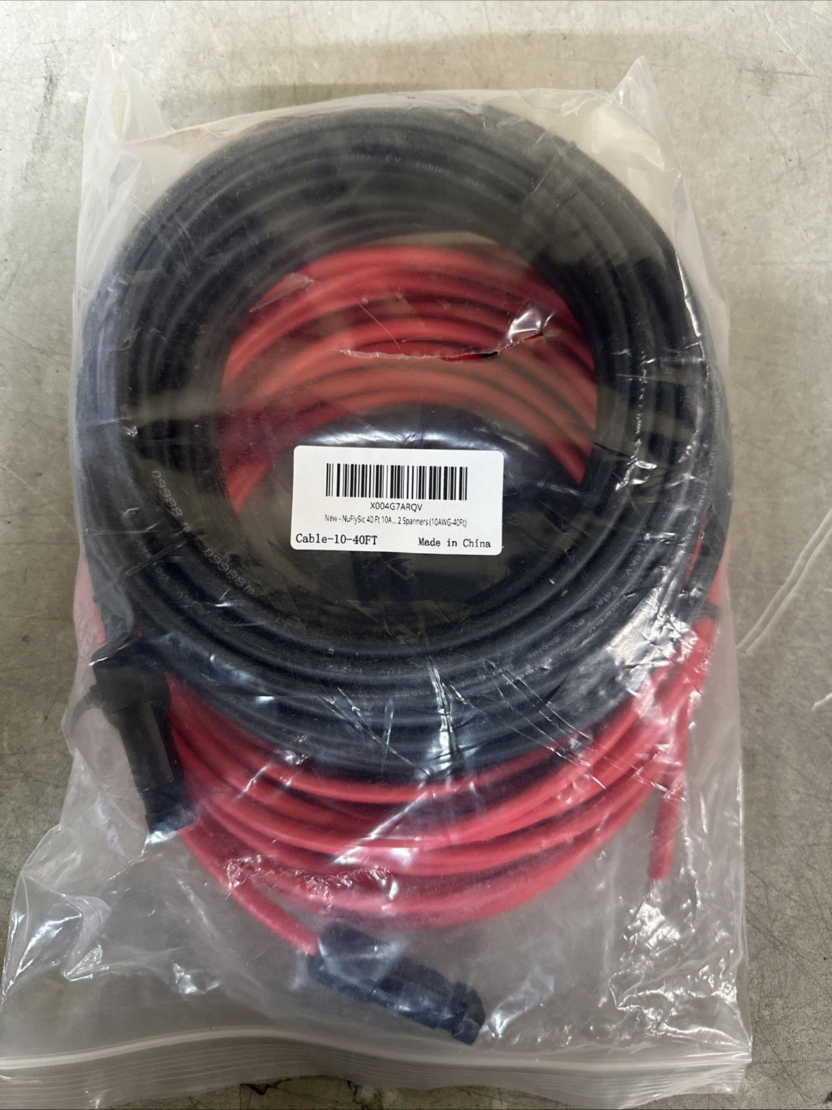 NEW NuFlySic 40ft 10AWG-40ft