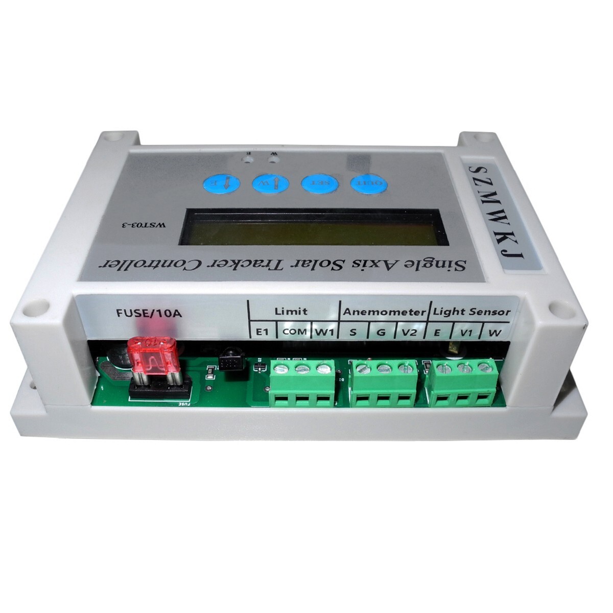 12V/24V Complete Electric Single Axis Solar Panel Tracking Tracker Controller IG