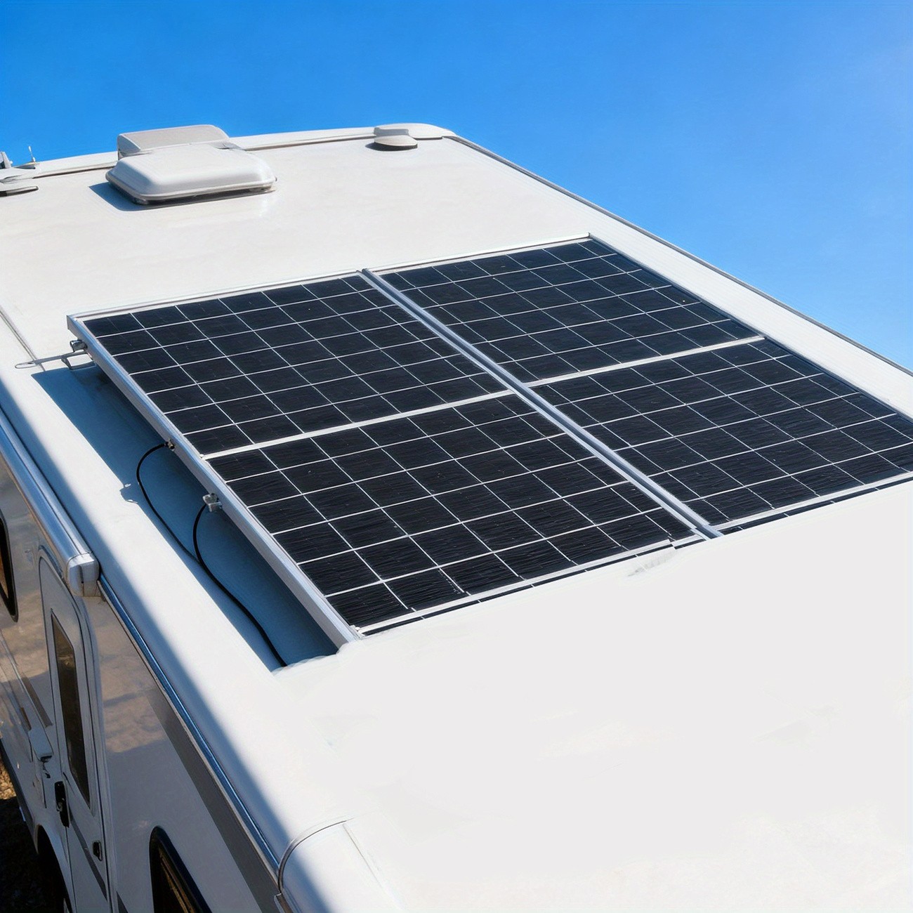 Solar Panel Kit with 100A Controller, 18V USB Port for Car Boat RV