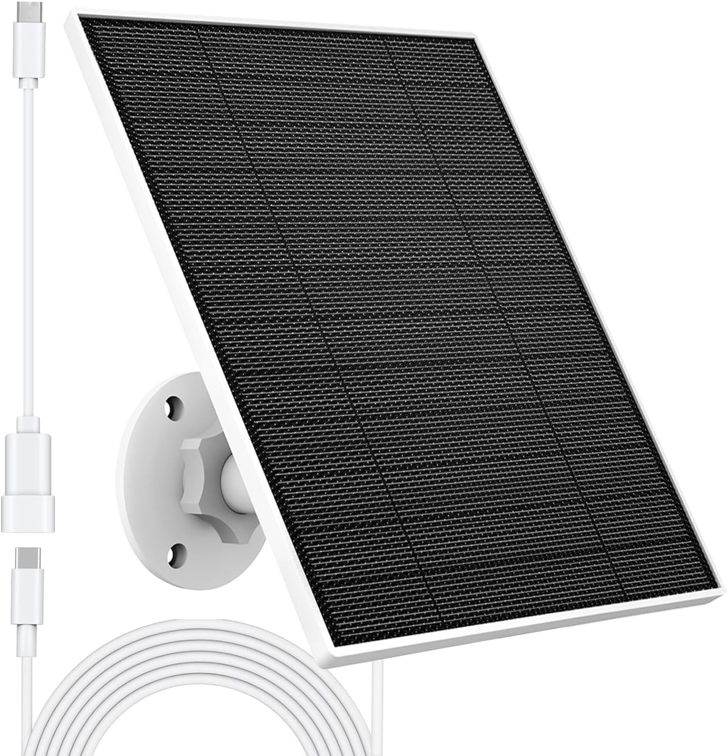 Solar Panel for Eufy Outdoor Camera, 5W Solar Panel Charger Compatible with Eufy