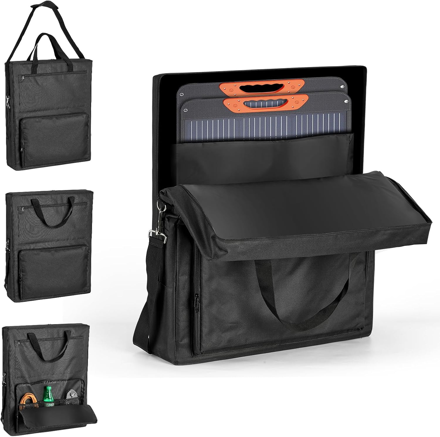 Solar Panel Carrying Case Compatible with Jackery Solarsaga 100W/100X, Waterproo
