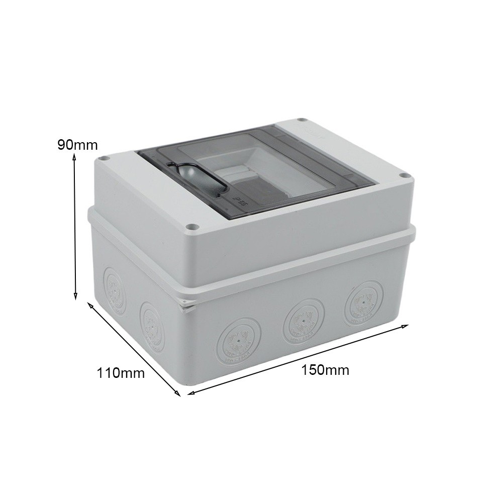 Accessories Fuse Box 1 Pcs ABS Distribution Box Dustproof Surface-Mounted