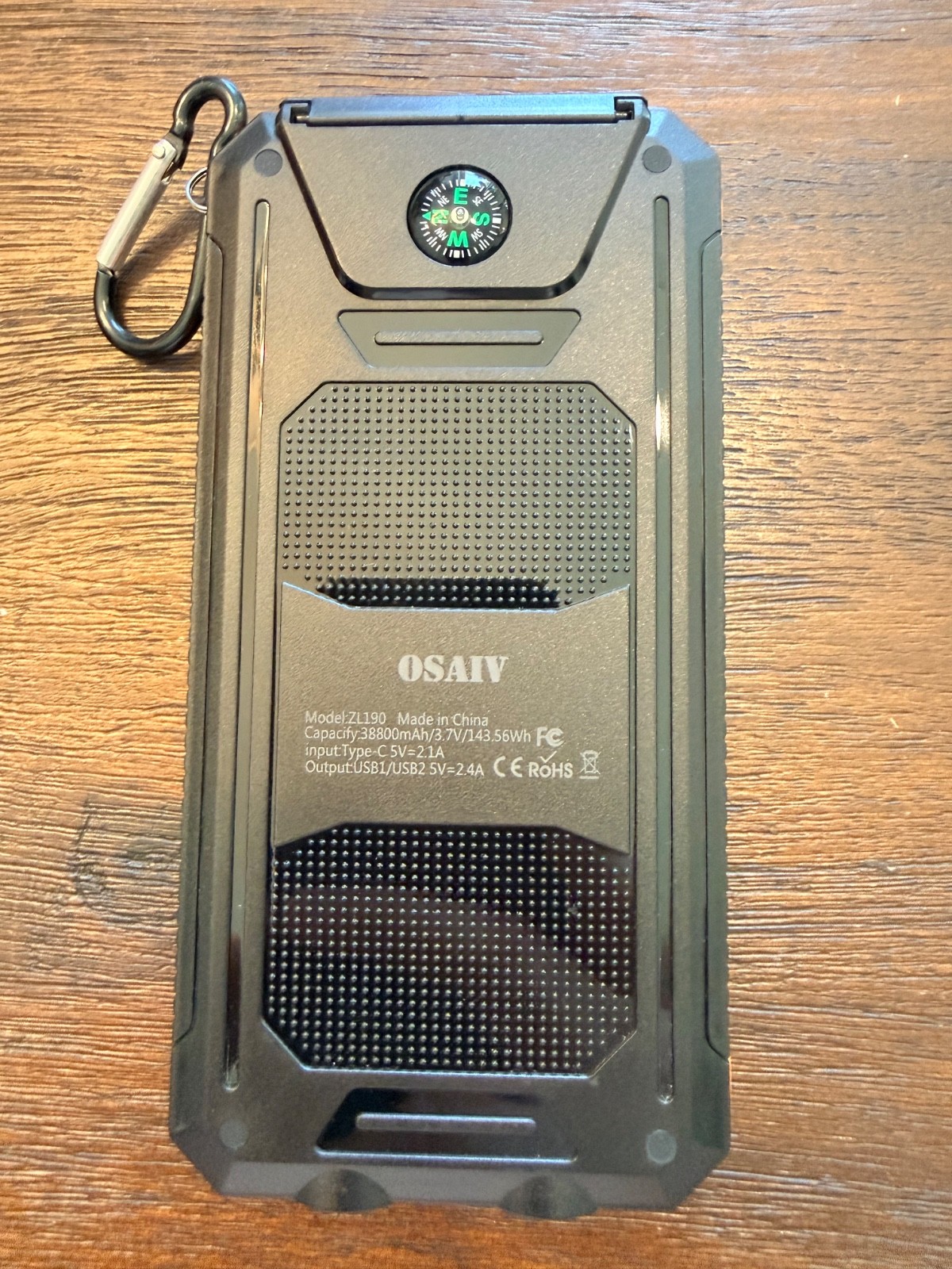 NEW Osaiv Solar Charger Model 2L190