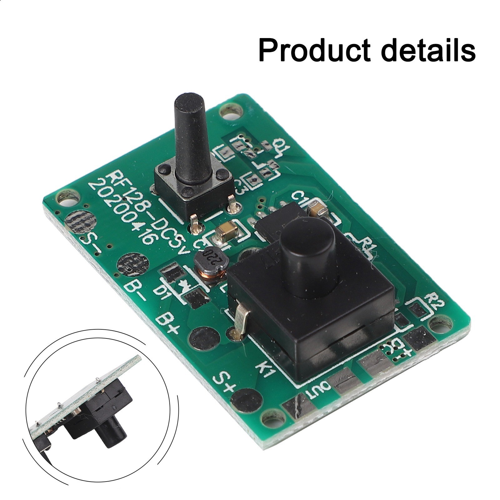 1 2V Solar Light String Circuit Board with Clear Installation Instruction