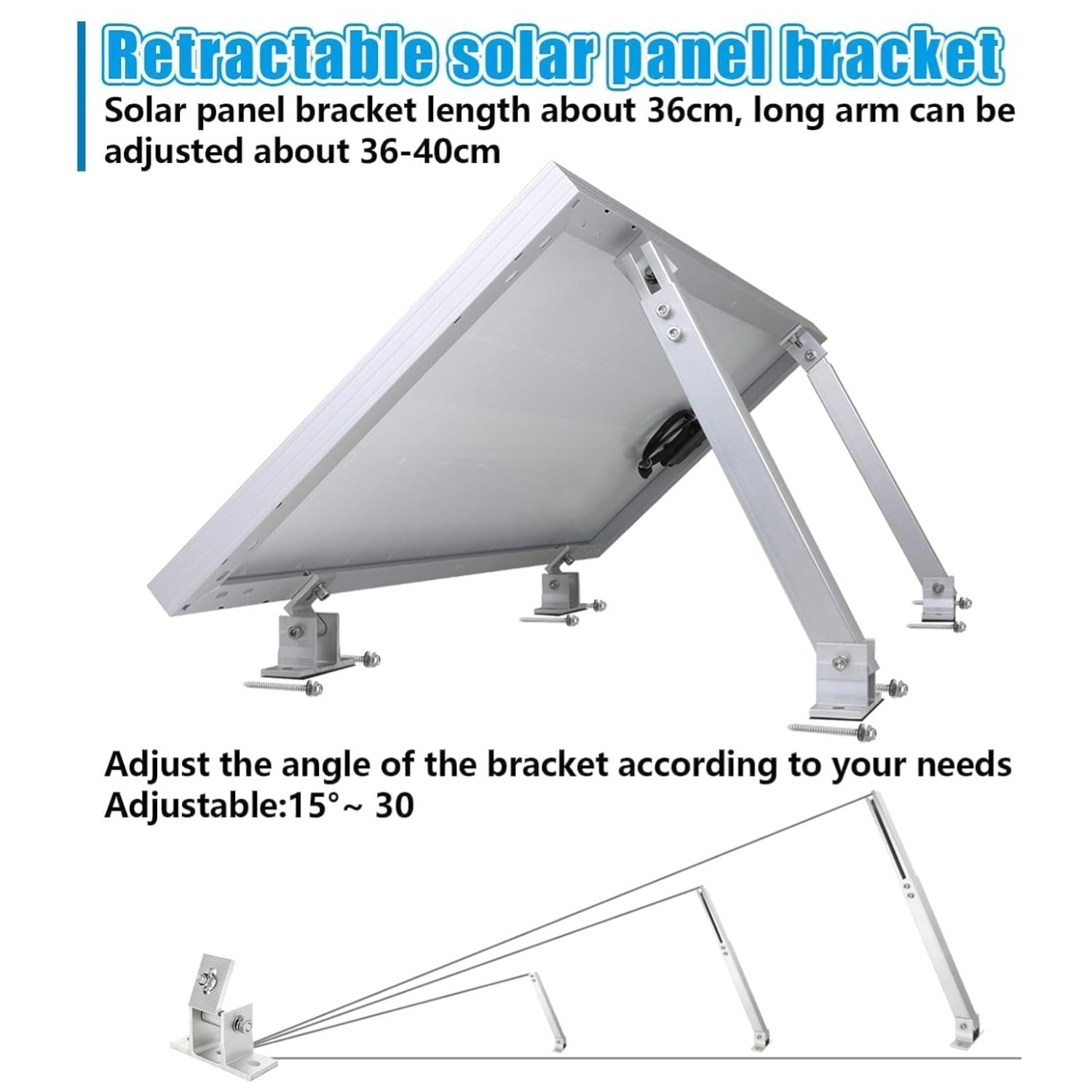 Aluminum Alloy Solar Panel Mounting Support