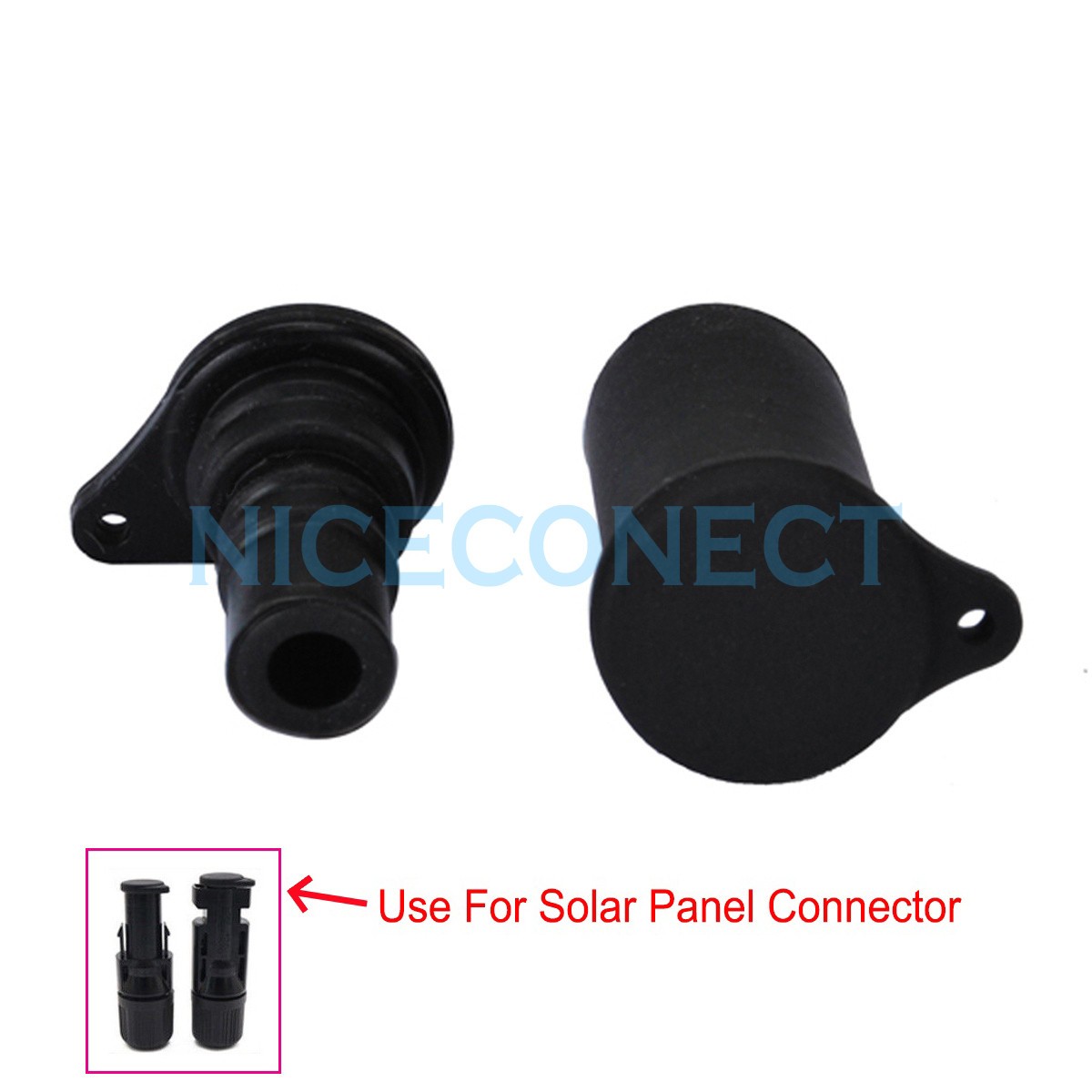 100 sets Dust cap Fits for Solar panel female and male connector PV sealing caps