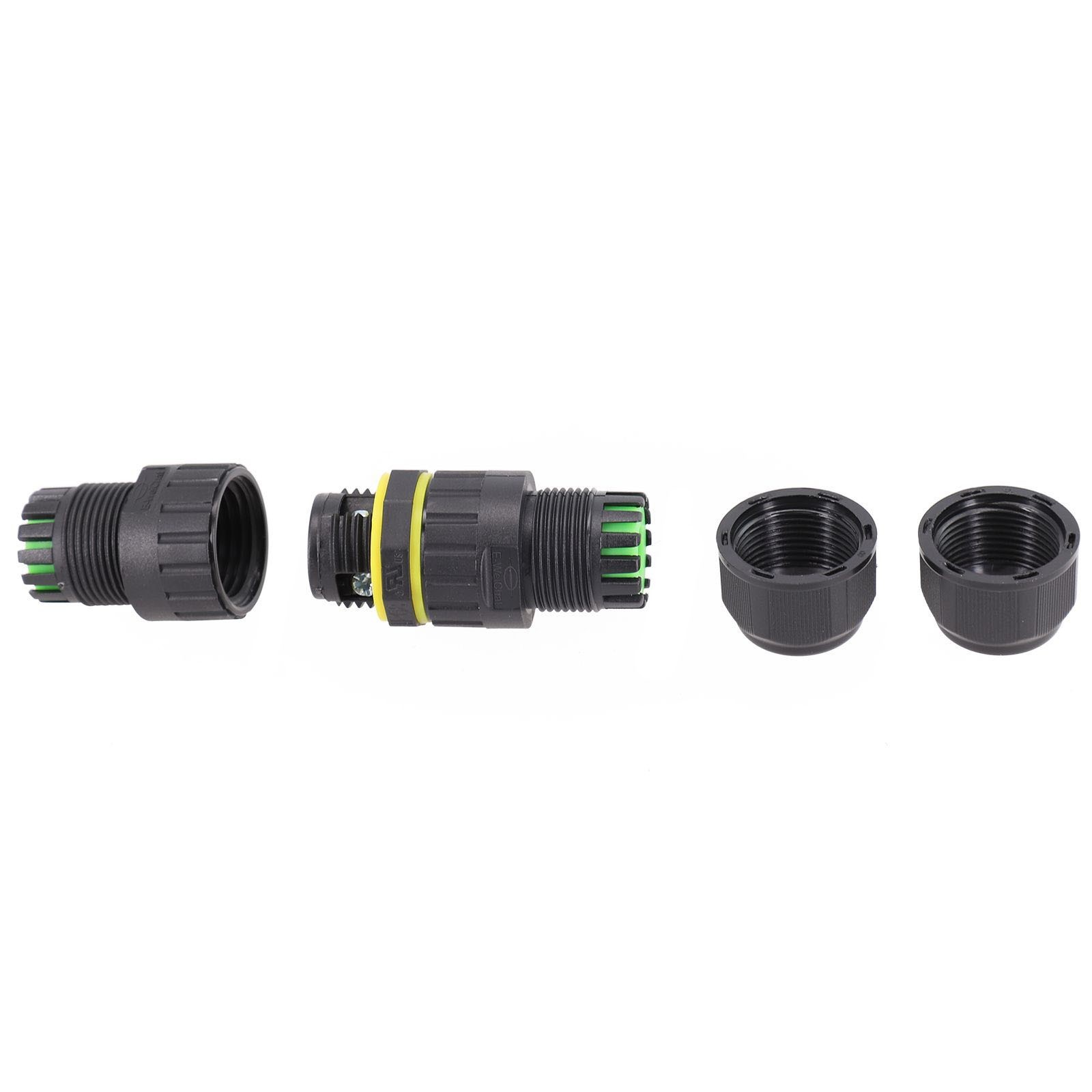 EN 240V 400V Voltage 3 Pin Connector IP68 Waterproof Cable Junction Box