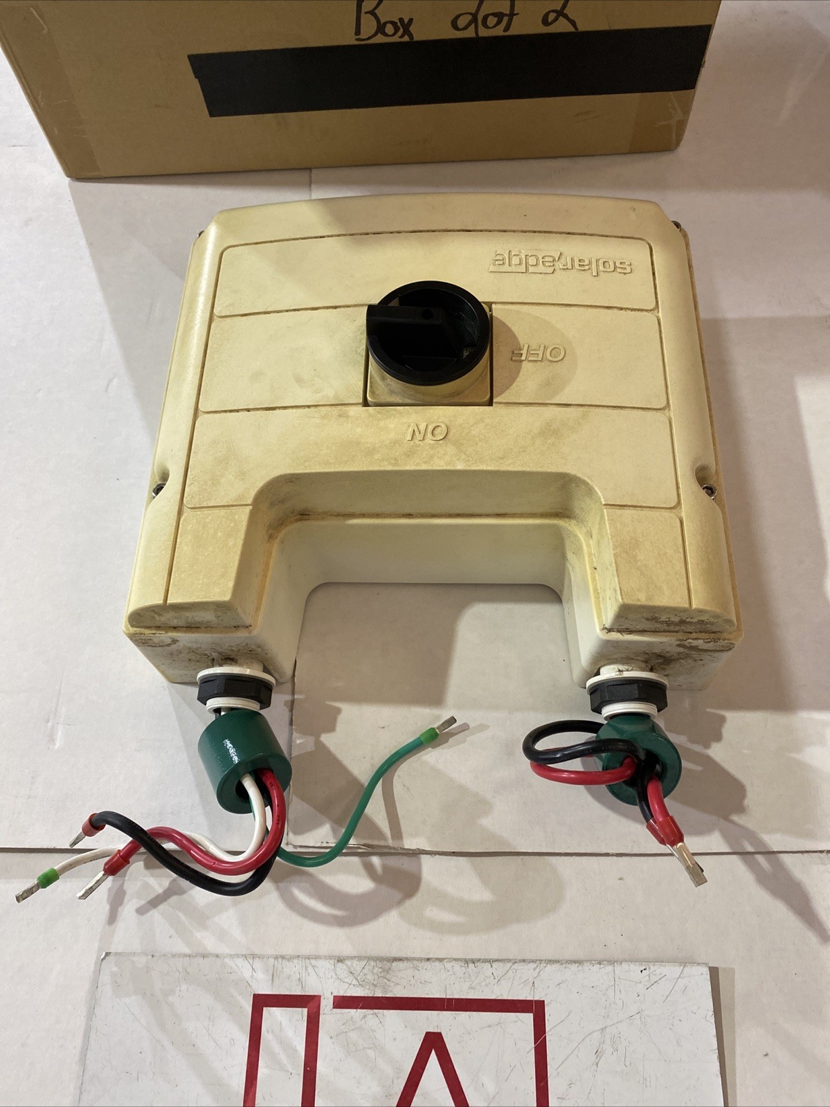 DCD-1PH-US-S2-C Solar Edge DC Safety Switch PARTS ONLY