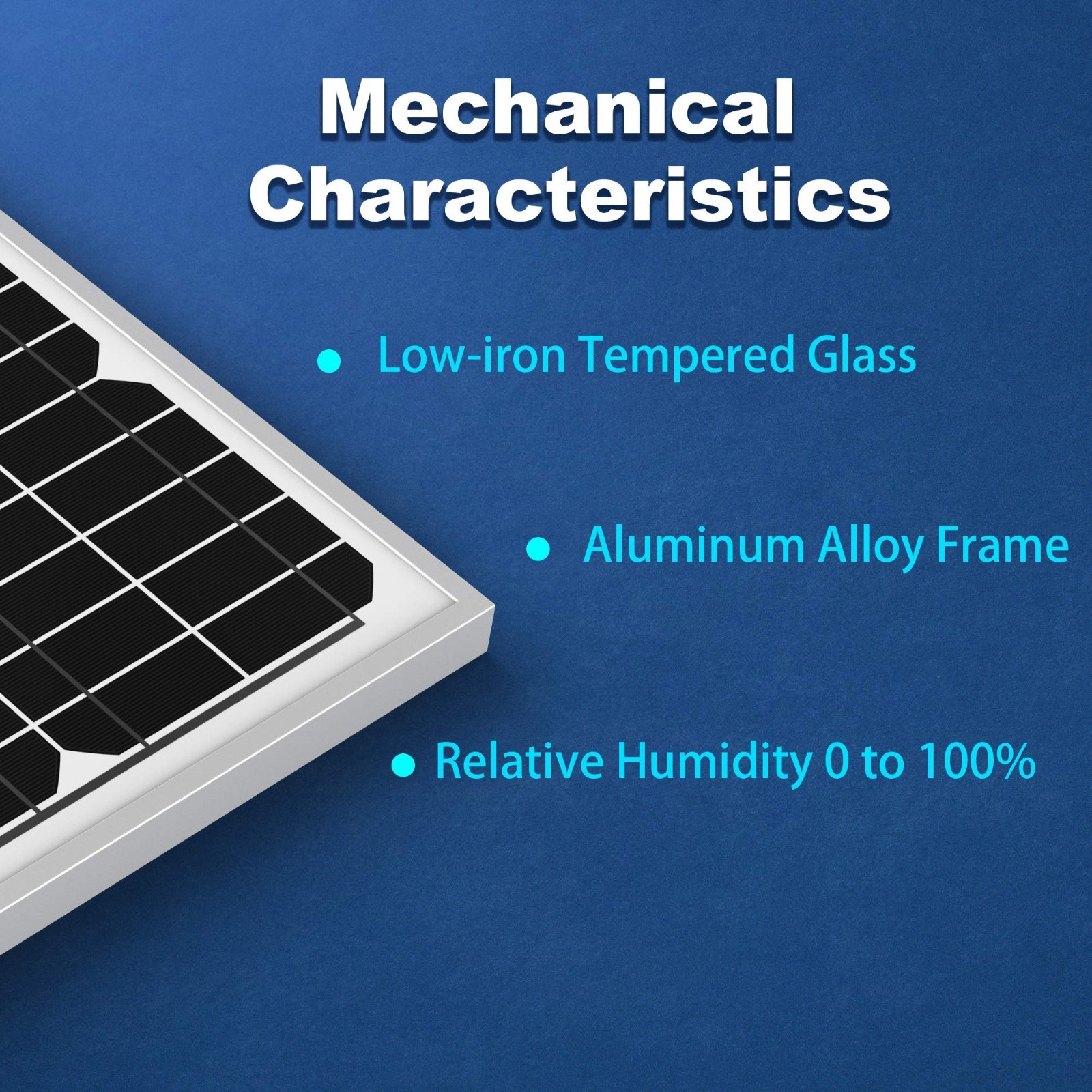 ACOPower 30 Watt Mono Solar Panel for 12V Battery Charging, Off Grid