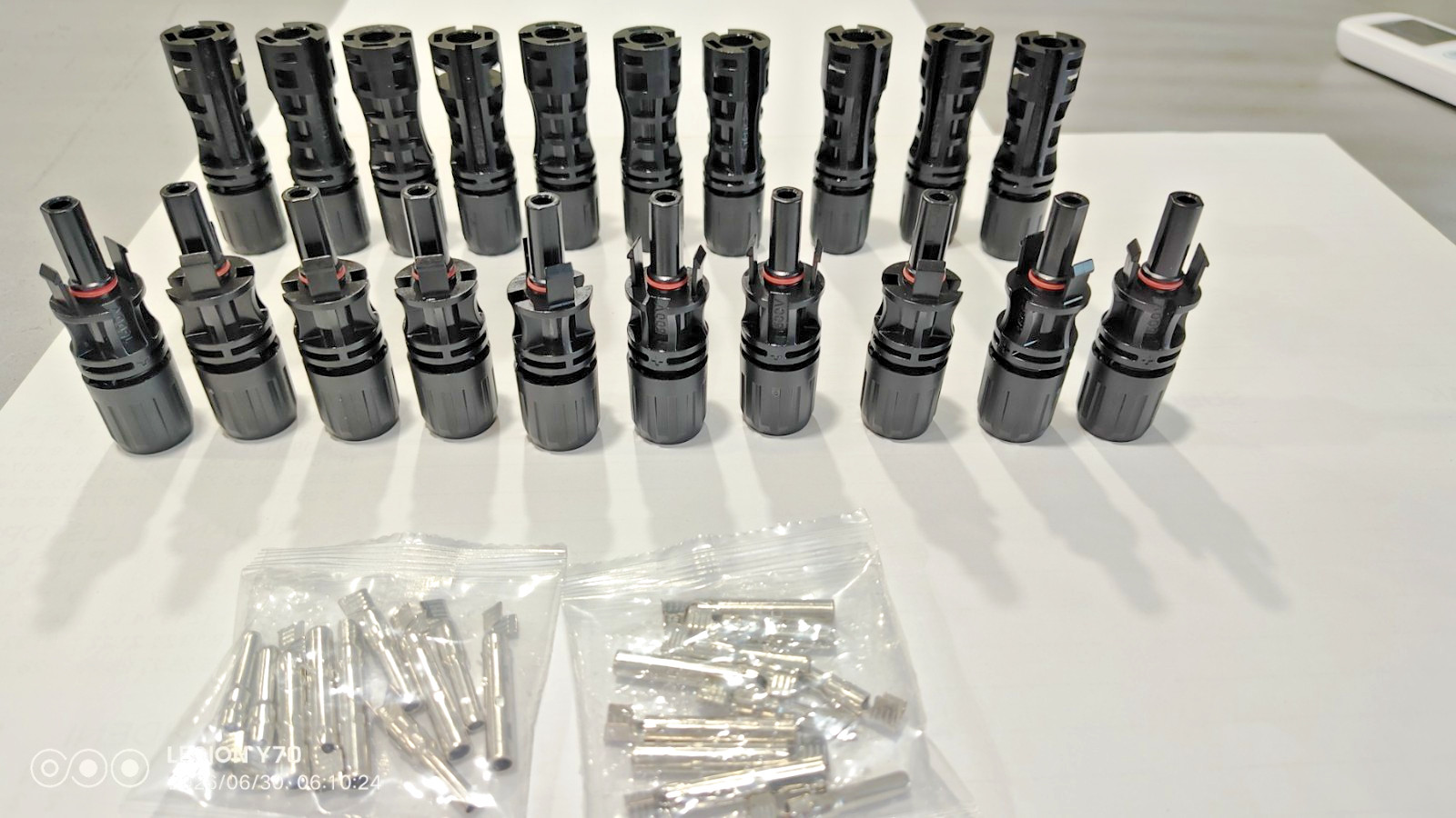 MC4 Solar Connector 30A 1500V IP67 Male Female PV Cable Connectors 10 Pairs
