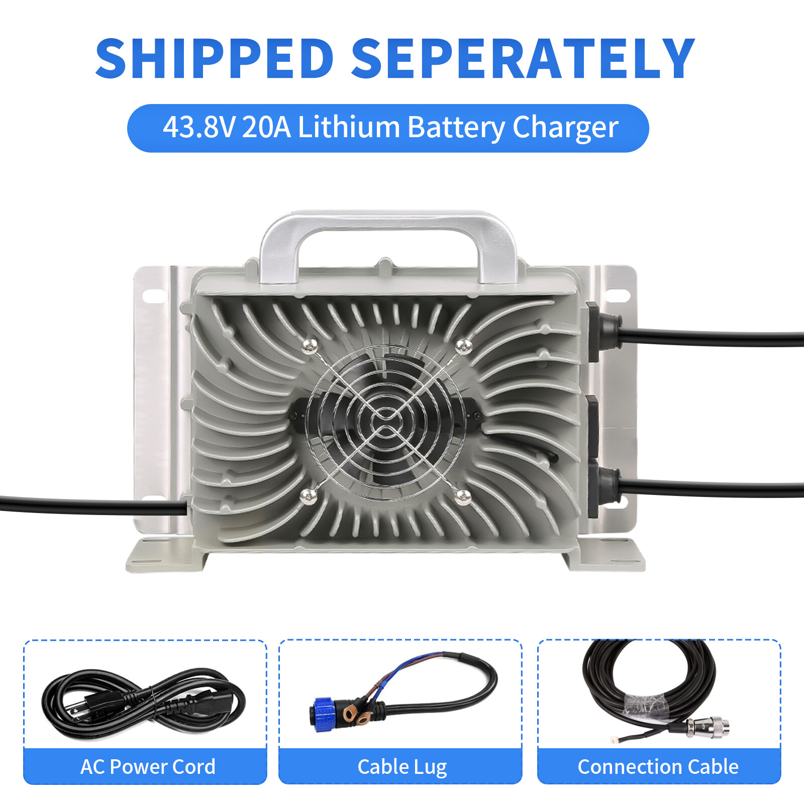 36V 105Ah Battery LiFePO4 Lithium for Golf Cart A+Cells 200A BMS +Monit+Charger