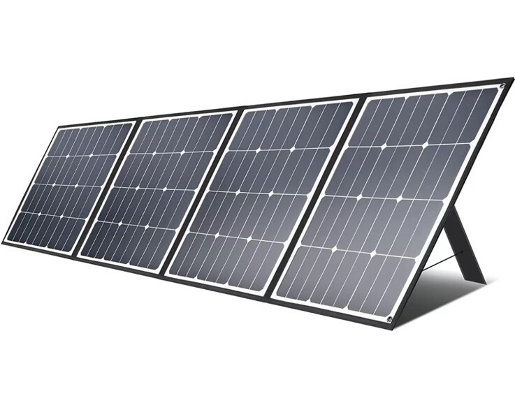 Aiper 160W Foldable Solar Panel With Voltmeter For Off Grid Camping SP160