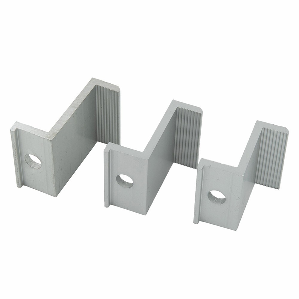 10Pcs Solar Panels Mid Clamps for Unistrut Aluminium Panel Brackets 30Mm/35Mm US