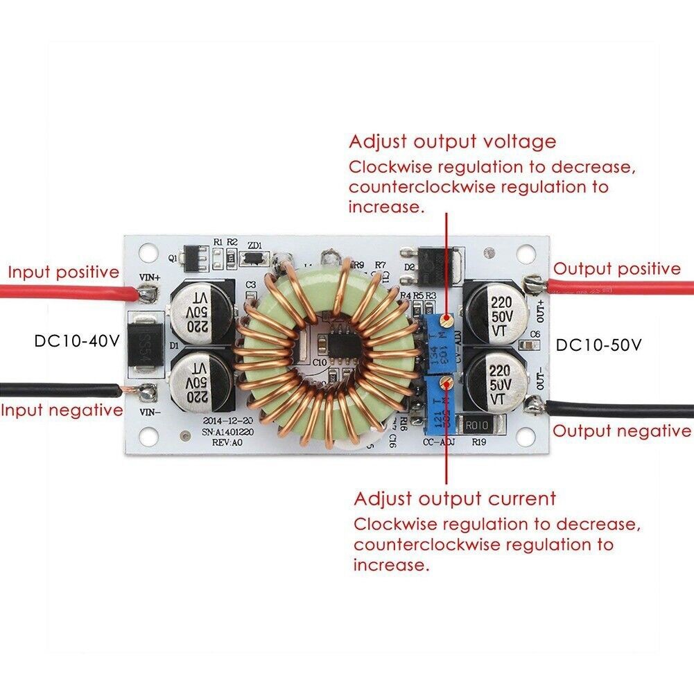250w Step-Up Boost Converter Constant for current High Quality DC 8-48v To DC
