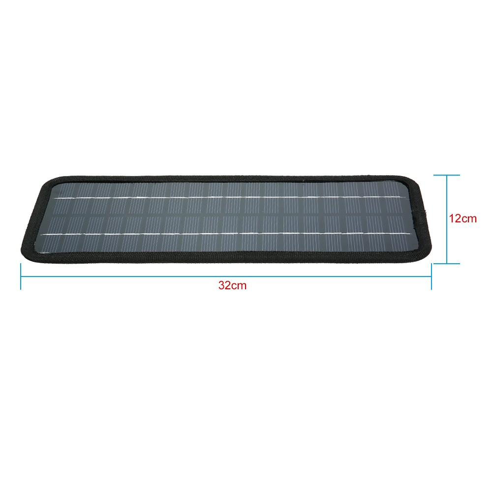 12V 4.5W Portable Solar Panel Power Car Boat Battery Charger Backup Outdoor QHWF