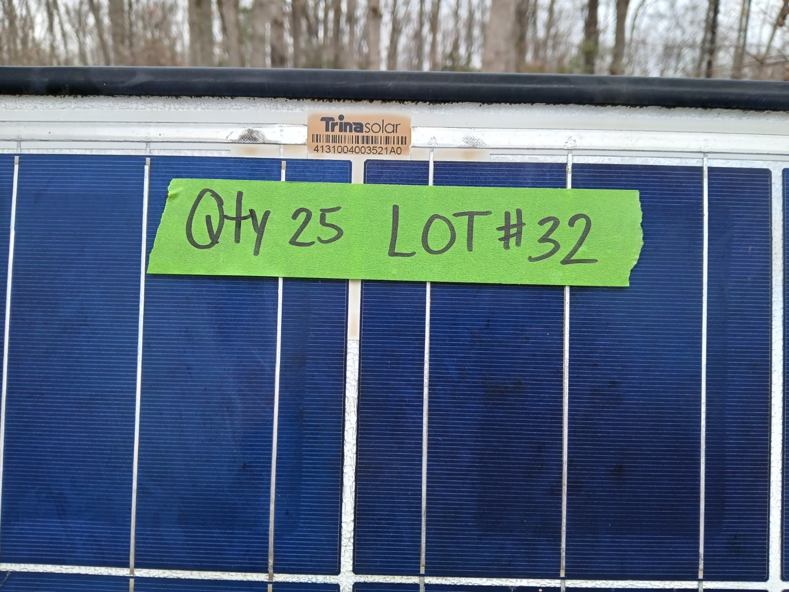 Trina 250W Used Solar Panel | Local Pickup | Bridgeton NJ 08302