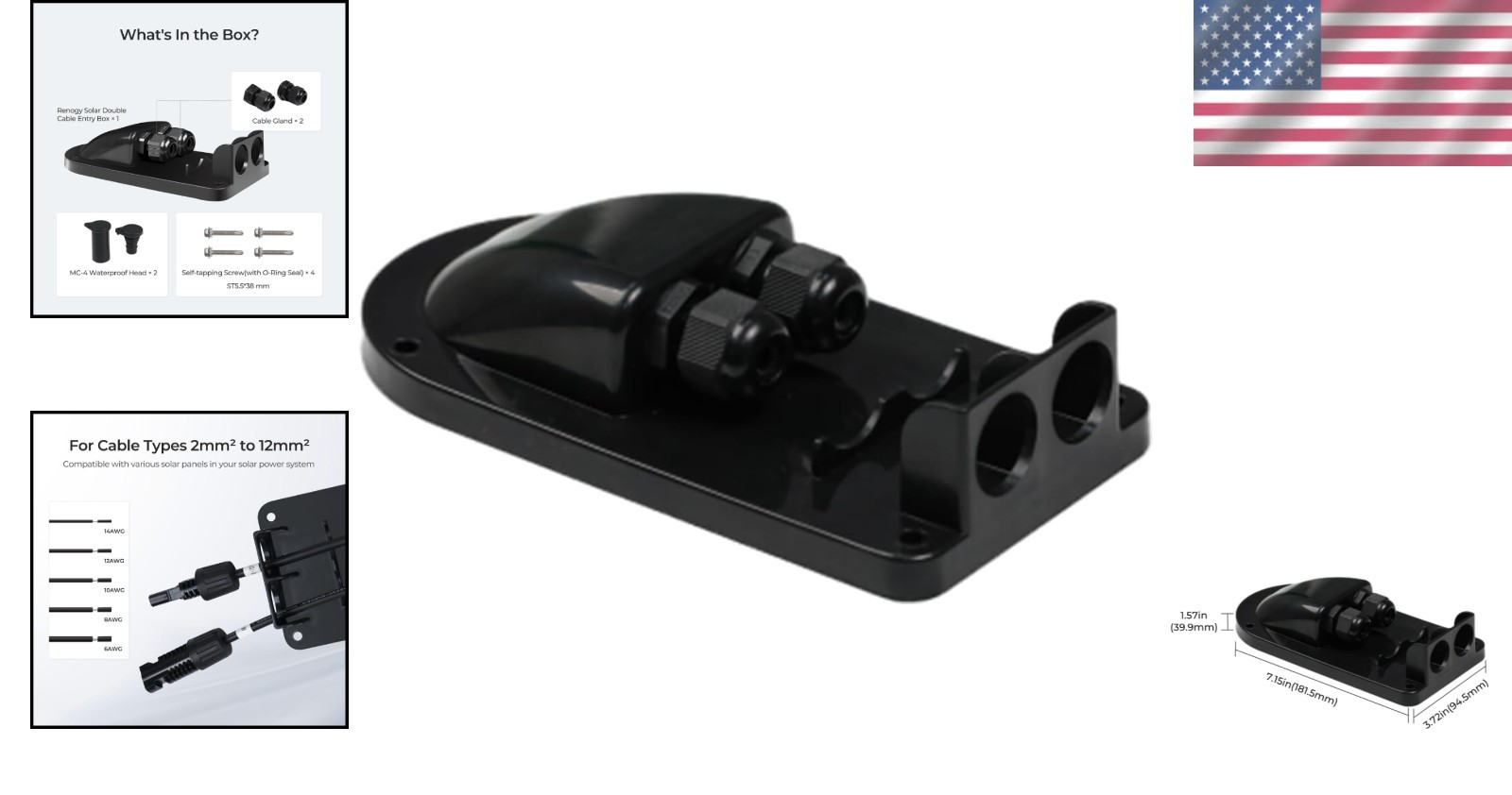 Durable Solar Cable Entry Gland – Easy Installation