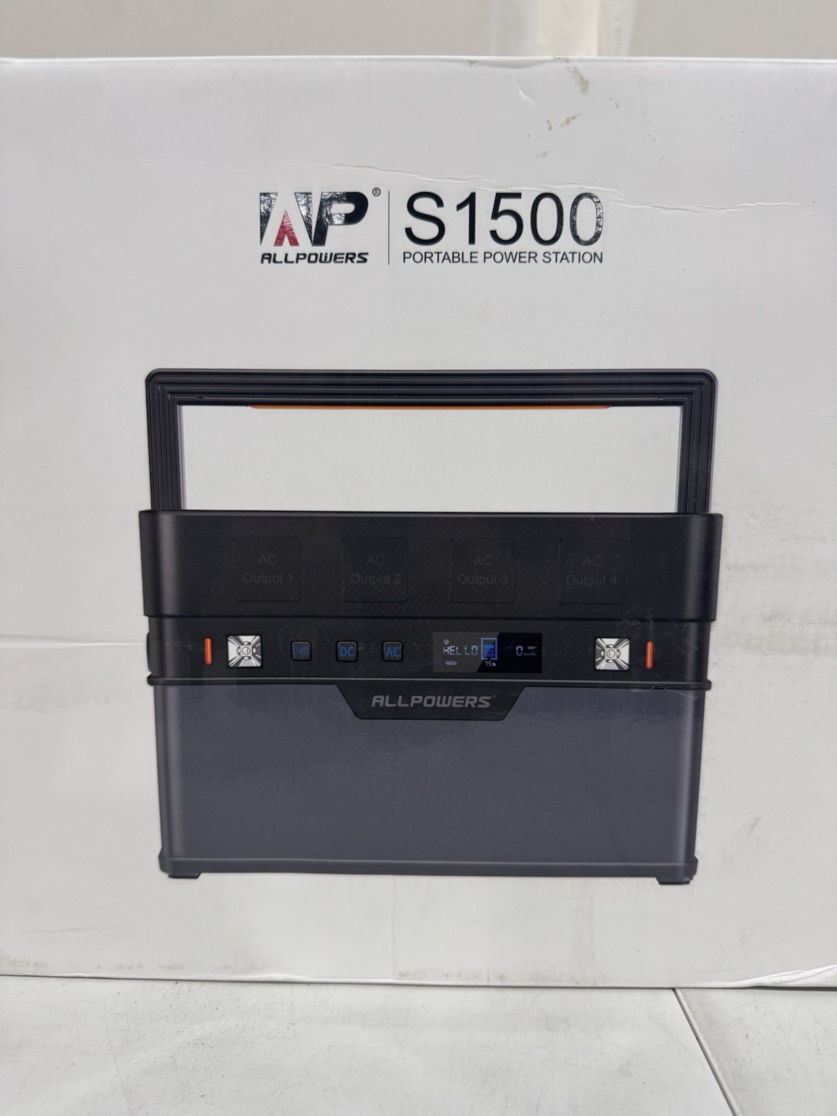 LLPOWERS S1500 Portable Power Station 1500W 1092Wh