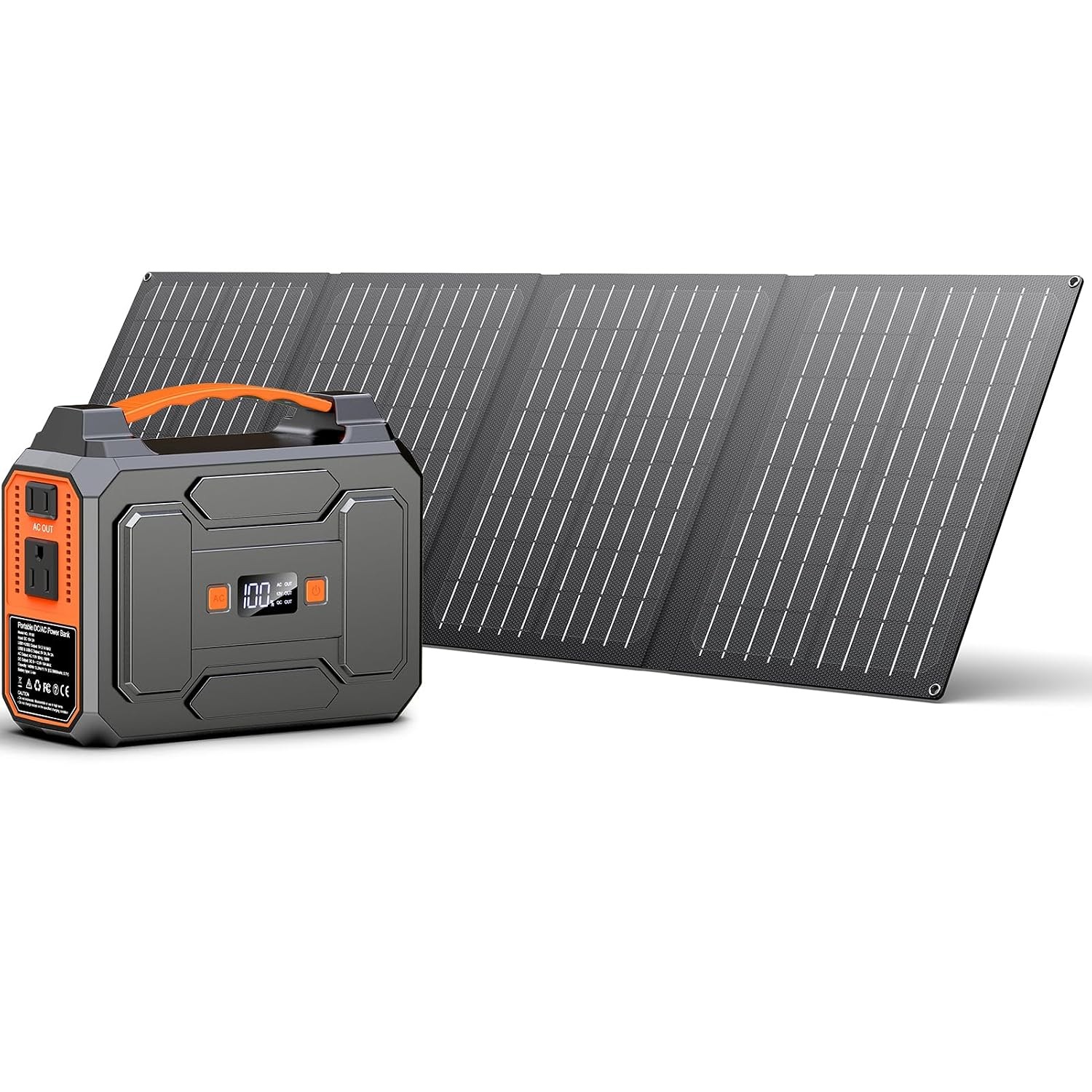 200W Portable Solar Powered Generator Kit Off Grid Solar Power Station