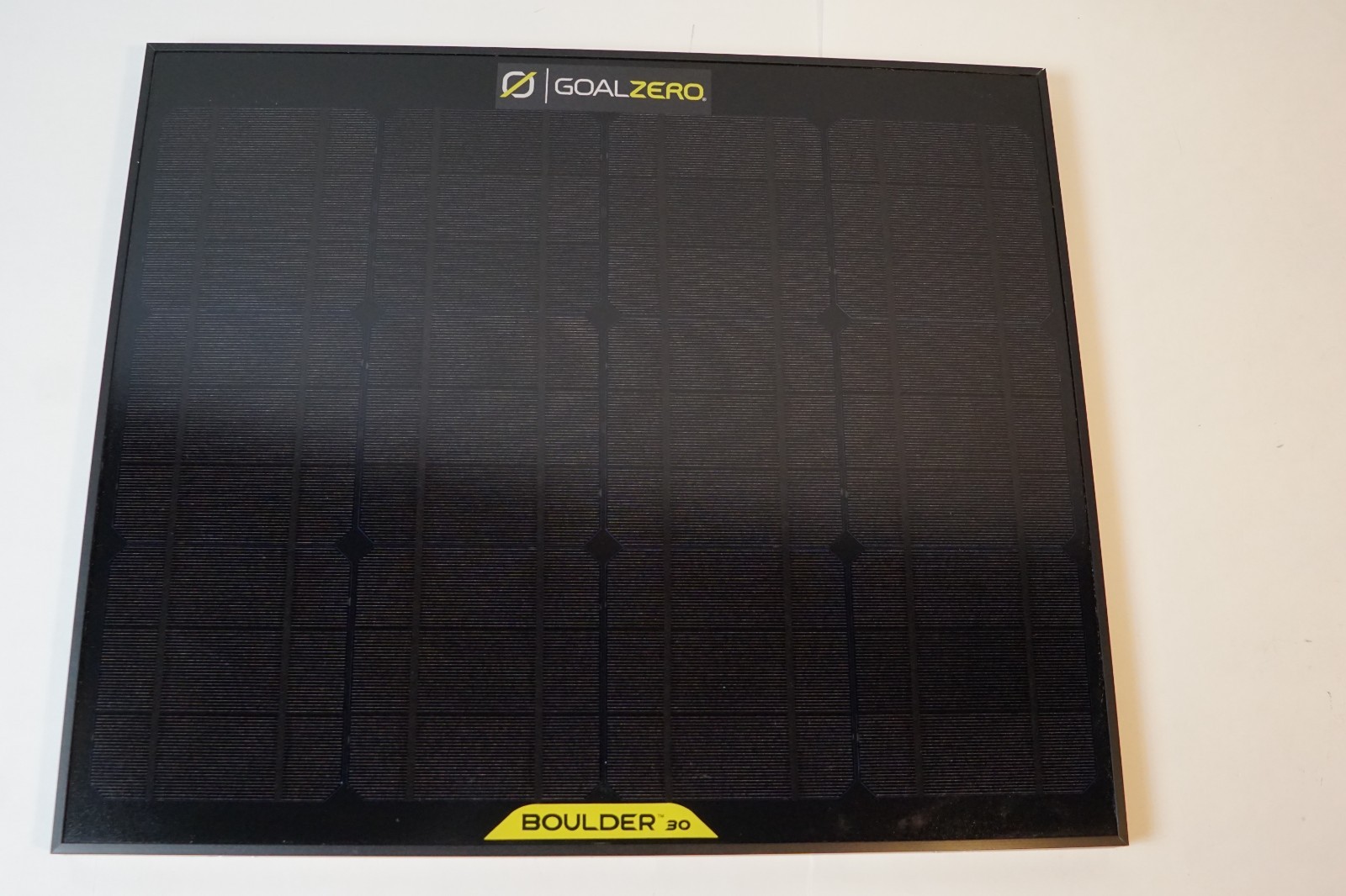 NEW, Goal Zero Boulder 30-Watt Solar Panels, set of 3, with Nylon Carrying Case