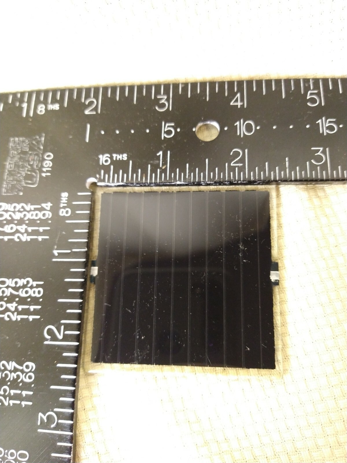 Mounted silicon solar cell ST0.4-XI