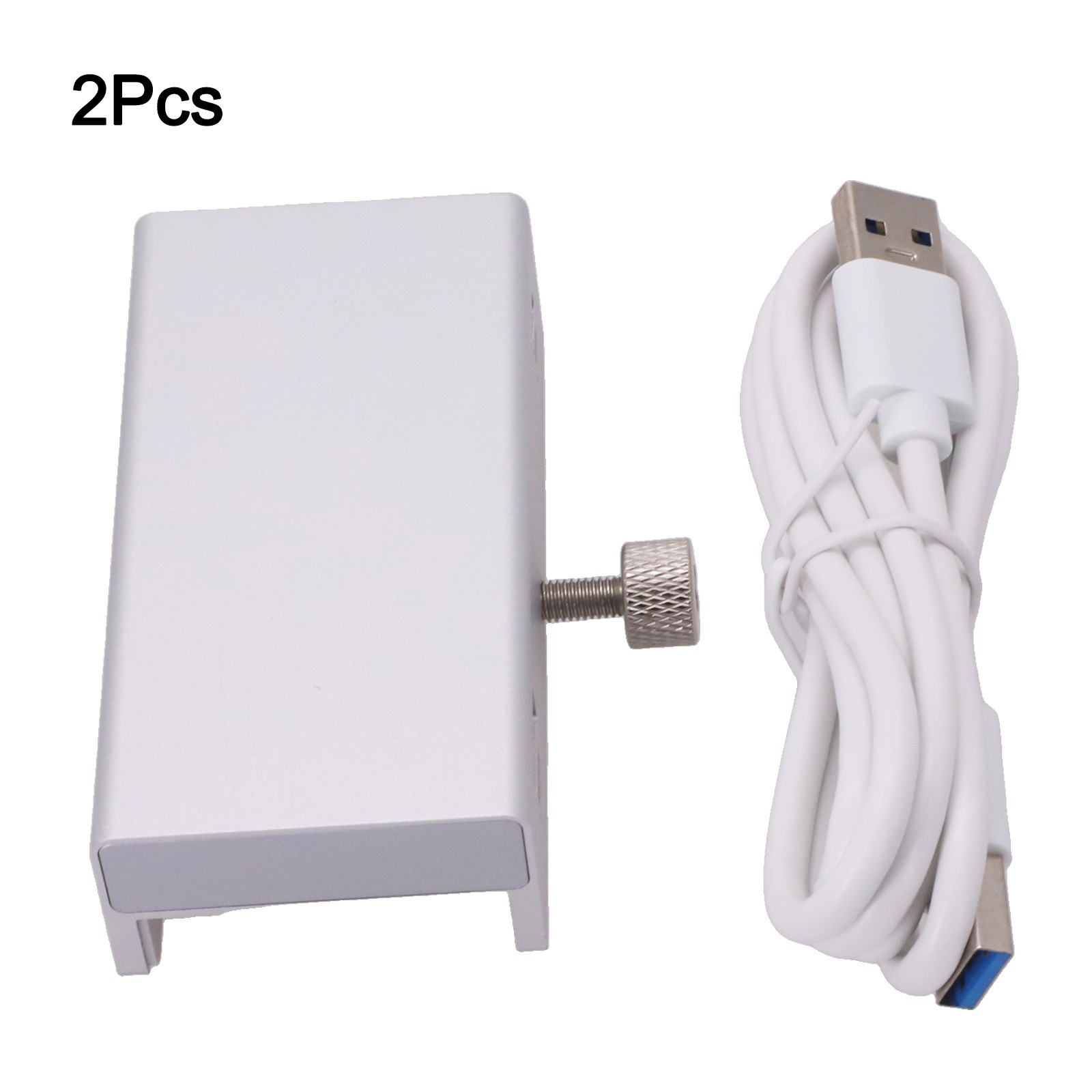 USB Hub Splitter Adapter with Four Ports for Streamlined Desktop Space