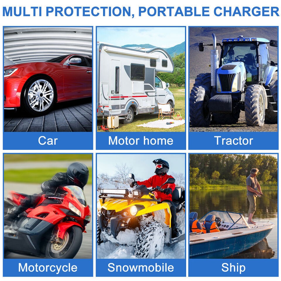 12V Solar Panel Kit, 30W Solar Trickle Charger, for Car RV Boat Trailer Tent USA