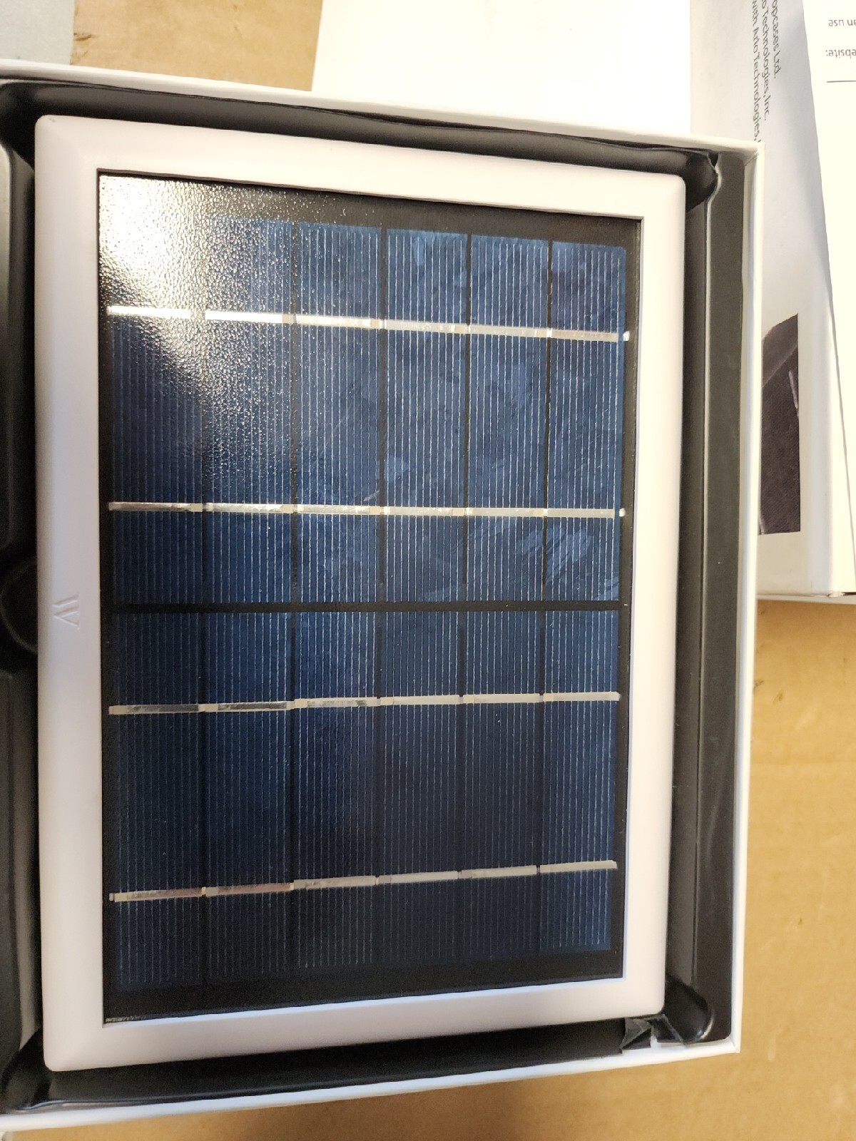 Wasserstein 6V Solar Panel – White, 2W
